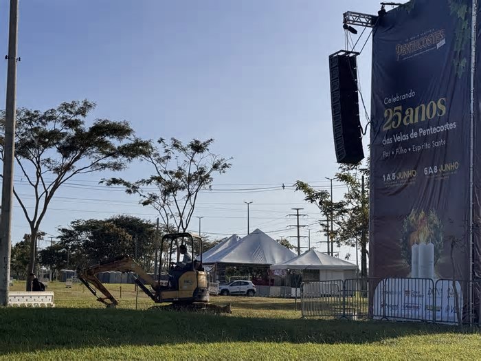 Taguaparque tem reforço na estrutura para receber Festa de Pentecostes