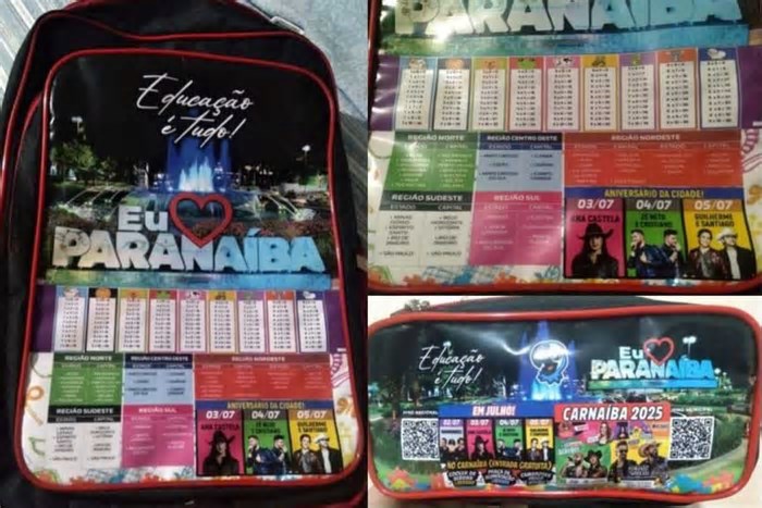 Propaganda em material escolar põe município na mira do MPE