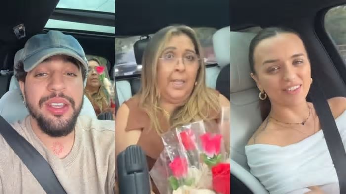 Rafa Kalimann curte show de Nattan em Fortaleza e ganha elogio de sogra