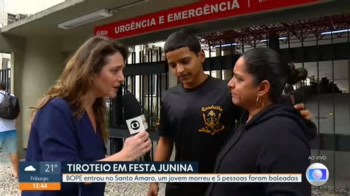 Jovem baleado em festa junina no Santo Amaro lembra do tiroteio: 'Nunca imaginei passar por isso'