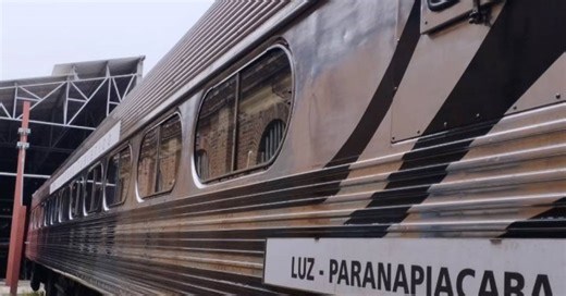 Passeio de trem em São Paulo leva festa junina para dentro dos vagões