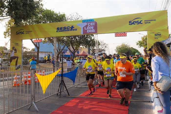 Circuito Sesc + Corridas vai reunir 5 mil pessoas no Guará