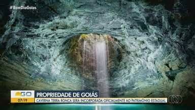 Bom Dia GO. Caverna com 300 atrativos ambientais é propriedade de Goiânia