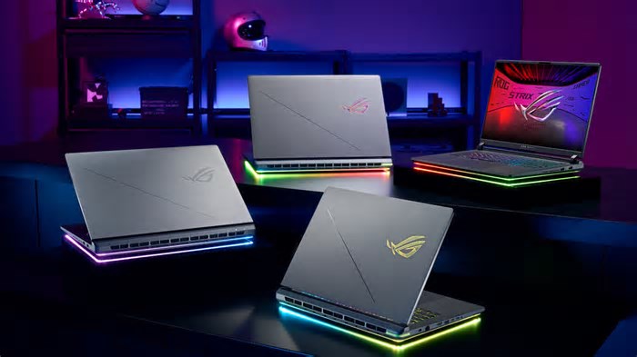 Novos notebooks ROG Strix estreiam com GPUs RTX 5070 e 5060 e CPUs Intel e AMD
