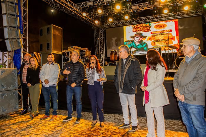 Abertura institucional marca Arraiá de Ipiabas e Festival Delícias do Vale do Café