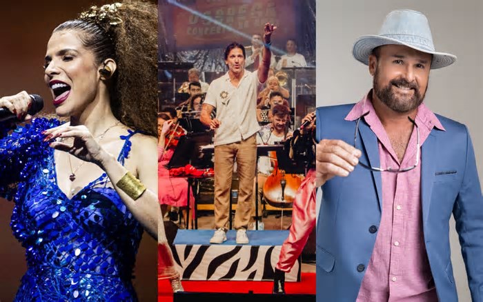 Vanessa da Mata, concerto da Osba com Geraldo Azevedo e show de Leo Estakazero: veja opções de lazer em Salvador e RMS