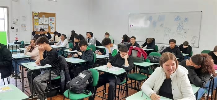 Estudantes do Ensino Médio do Campus Palmas participam das Olimpíadas da Matemática