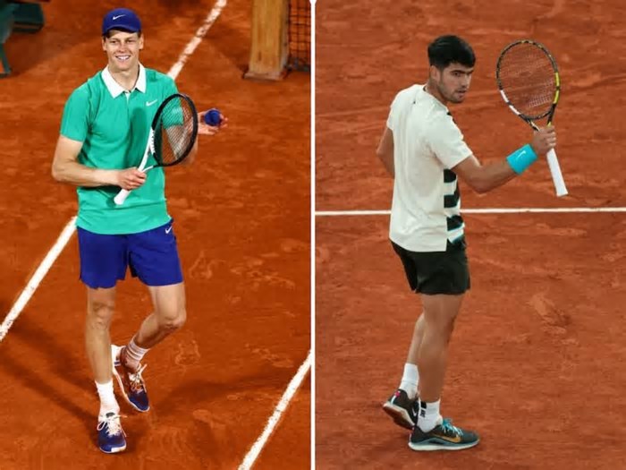 Roland Garros: Sinner e Alcaraz decidem finalíssima; saiba onde assistir