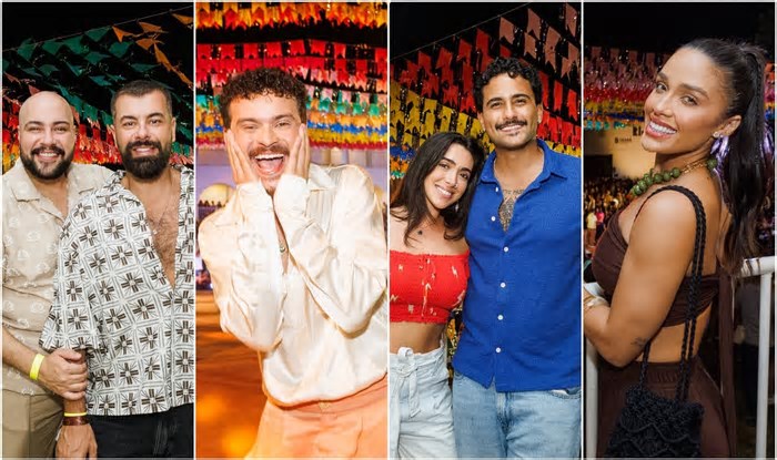 Max Petterson e famosos vão à festa de lançamento do São João do Ceará