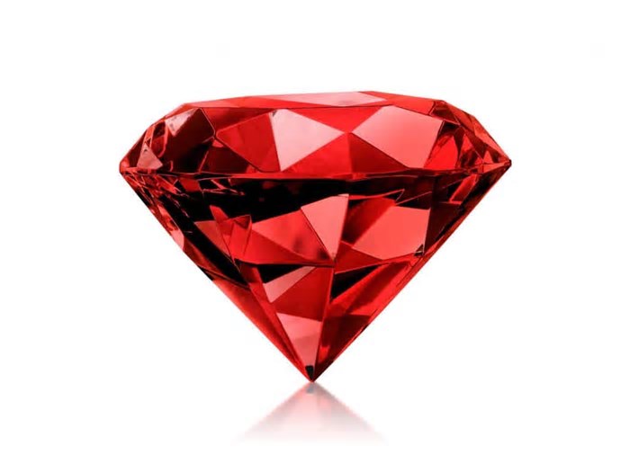 Diamante vermelho: o que a ciência descobriu estudando o raro (e caro) mineral