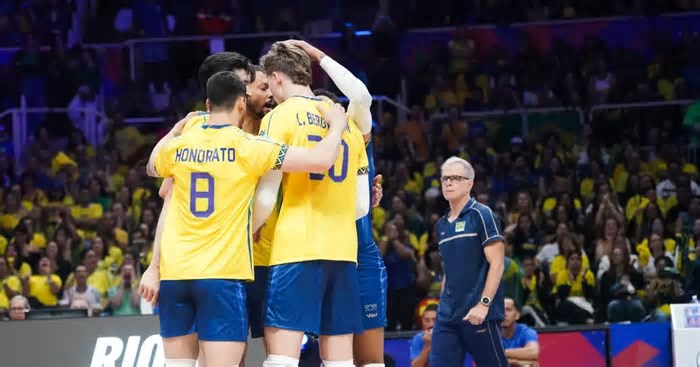 Quando será o próximo jogo do Brasil na Liga das Nações de Vôlei