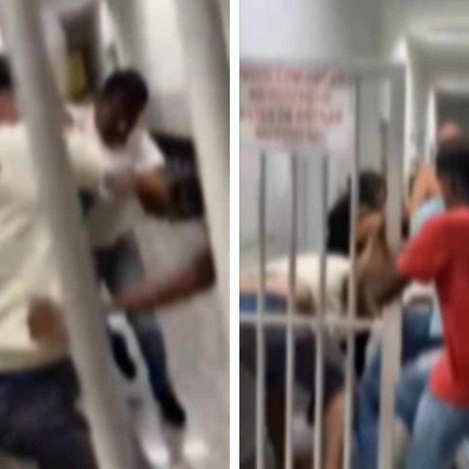 Suspeito de esfaquear atual de ex é agredido dentro de posto de saúde