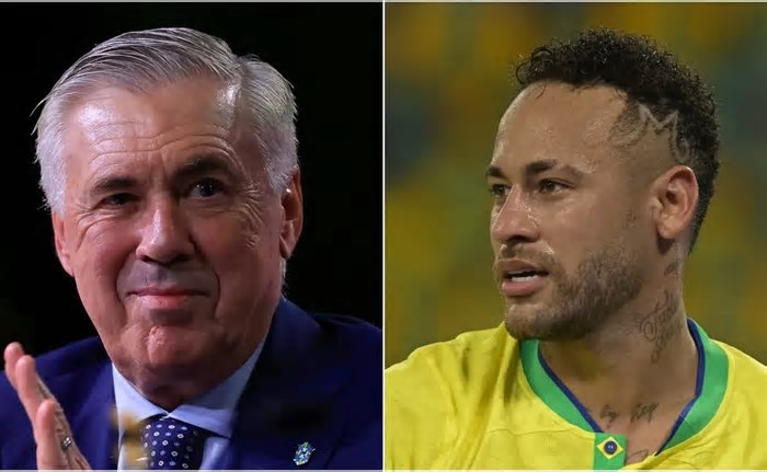 Carlo Ancelotti leads first Brazil training session without Neymar and hints at lineup for Ecuador game
