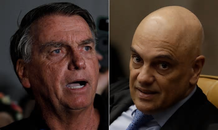 Bolsonaro e Moraes ficam frente a frente pela primeira vez na trama golpista