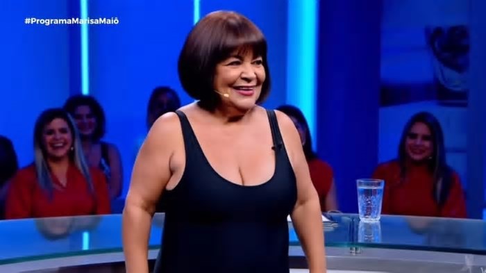 Marisa Maiô, de 'programa de TV' criado por IA, estreia em campanha do Magalu