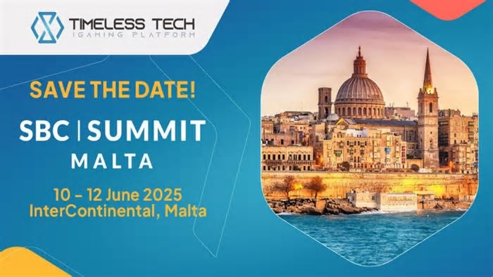 Todos os olhos em Malta: Timeless Tech chega ao SBC Summit Malta 2025