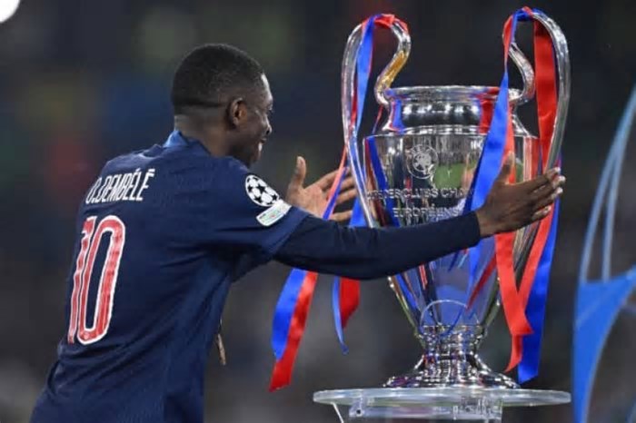 Dembélé é eleito o melhor jogador da Champions League 2024/25