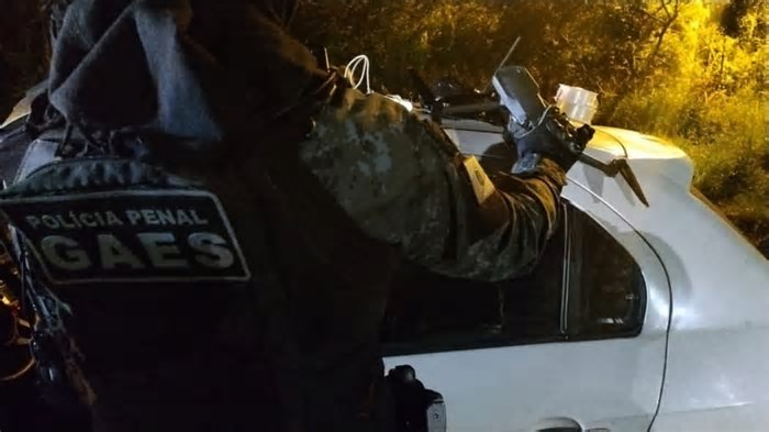 Sistema antidrone é usado pela primeira vez pela Polícia Penal do RS para neutralizar criminosos