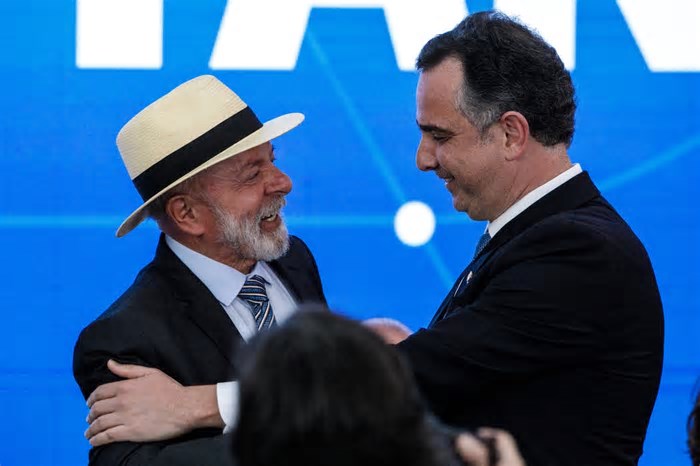 Lula e Rodrigo Pacheco em Minas Gerais