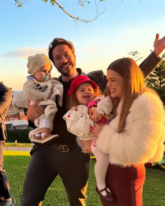 Viih Tube e Eliezer viajam com os filhos para curtir o frio em Gramado
