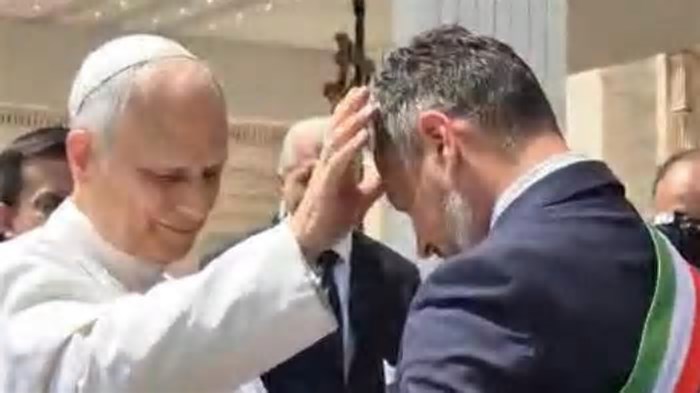 Papa incontra in Vaticano delegazione del comune di Comitini