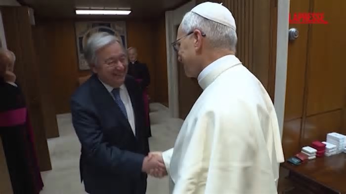 Vaticano, Papa Leone XIV incontra segretario Onu Guterres