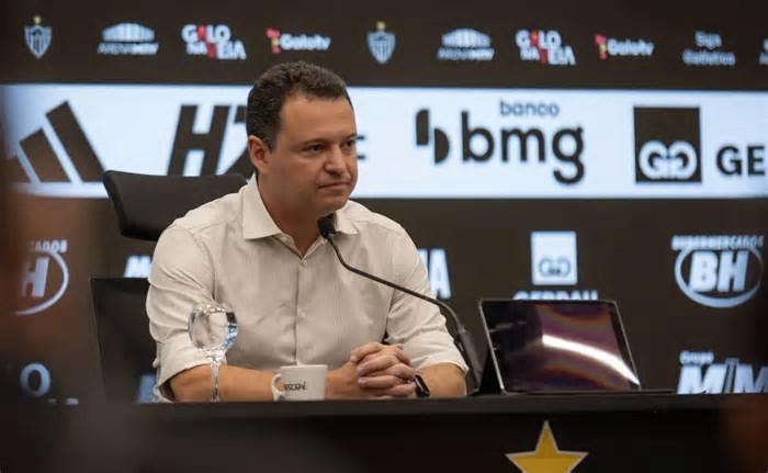 Rafael Menin, acionista da SAF do Atlético-MG, comenta sobre erros e promessas para próximas temporadas