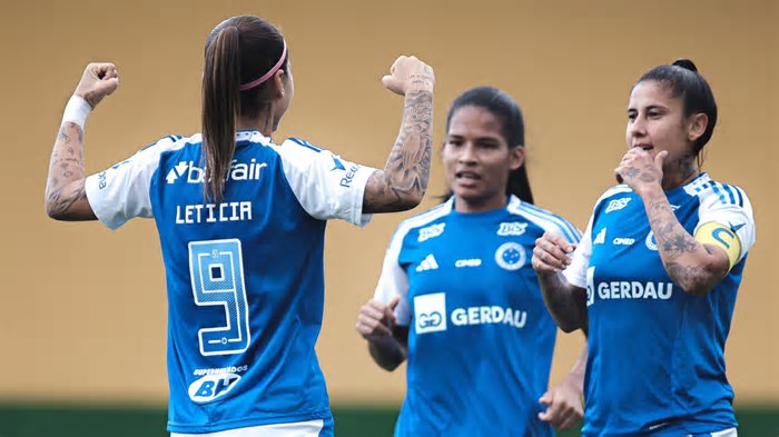 Cruzeiro goleia 3B da Amazônia e garante ponta no Brasileirão Feminino