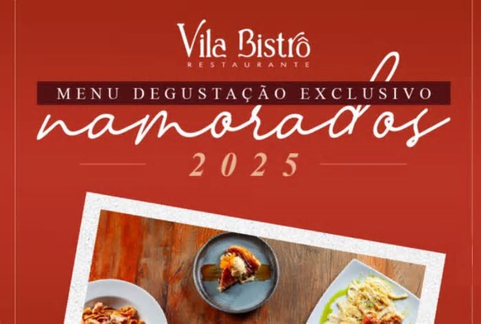 Vila Bistrô divulga programação completa de junho com noites especiais para o Dia dos Namorados