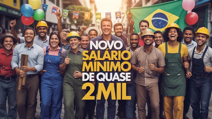 Aprovado novo salário mínimo de quase R$ 2 mil para dar mais poder de compra para brasileiros que vivem neste estado