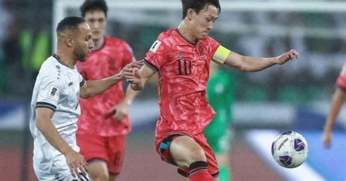 Coreia do Sul vence o Iraque e leva Jordânia junto para o Mundial de 2026