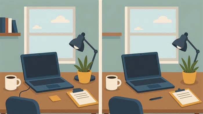 Desafio Visual: Encontre as 6 diferenças – Demonstre sua capacidade de observação!