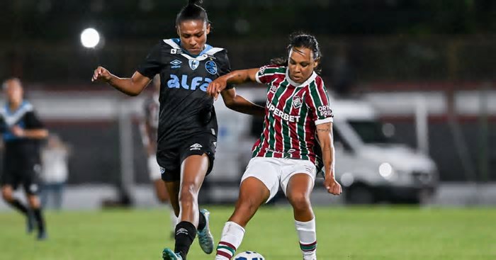 Com gol no final, Grêmio empata com o Fluminense e segue na 10ª colocação do Brasileirão Feminino