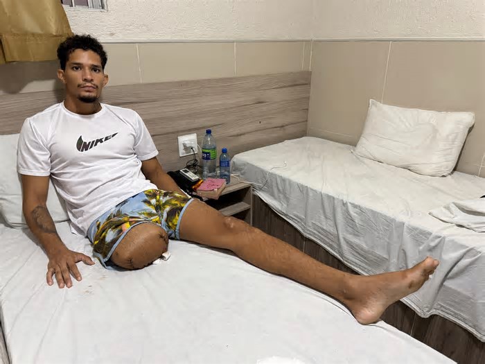 Evento arrecada recursos para comprar prótese para ambulante com perna amputada após ser baleado por delegado em Noronha