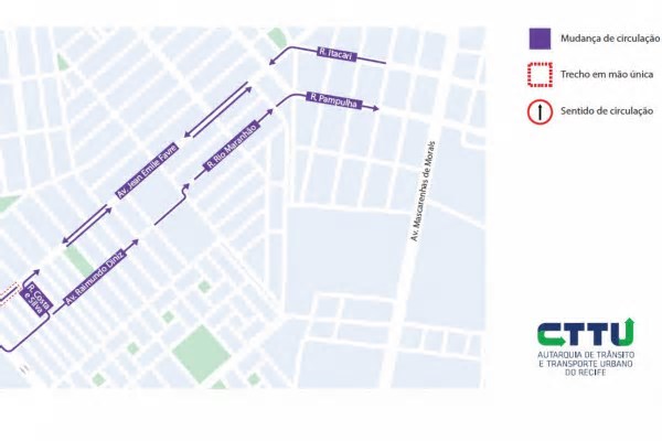 Novo sistema viário será entregue nesta sexta (6) no bairro do Ipsep, no Recife