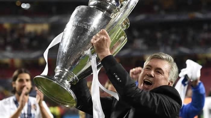 Quantas Champions tem Carlo Ancelotti?