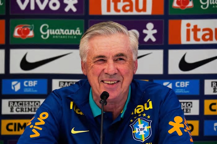 Carlo Ancelotti's son Davide joins Brazil as an assistant coach