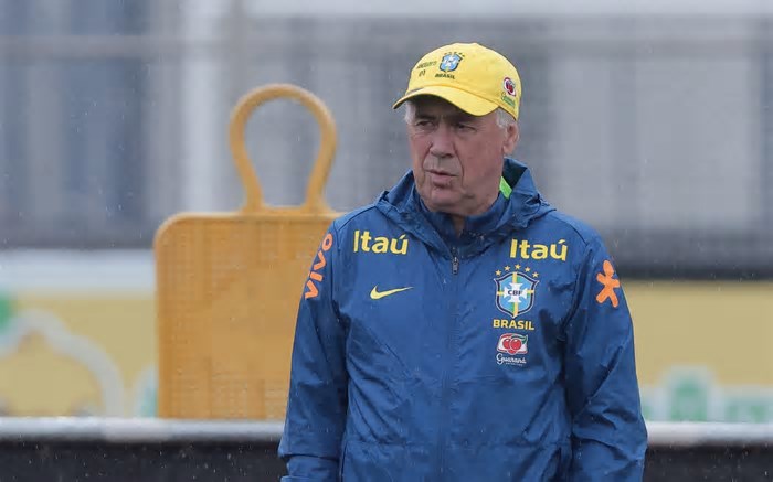 Veja primeiras reações das redes sociais a primeiro jogo de Carlo Ancelotti na seleção brasileira