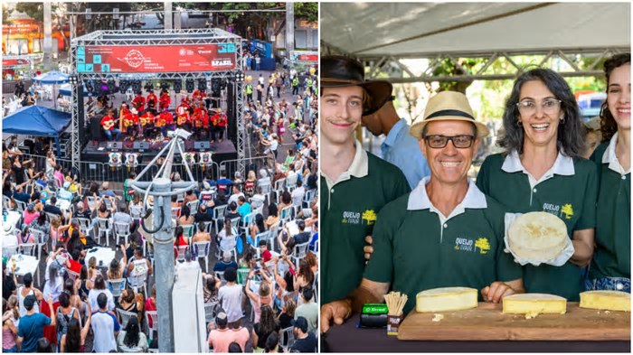 Made in Minas Gerais homenageia Rota do Queijo com festa gratuita em BH neste domingo
