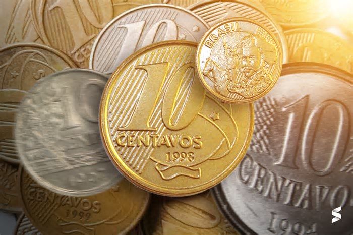 Achado incrível: moeda de 10 centavos pode te render R$ 160! Veja como identificar!