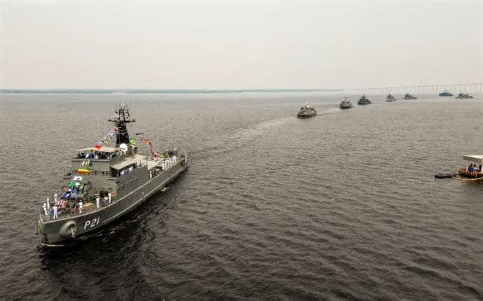 Marinha realizará exposição, visitação pública a navios e Desfile Naval em Manaus