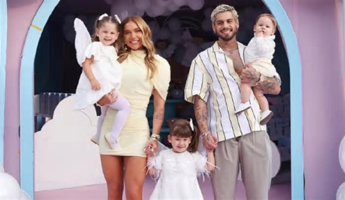 Festa de Maria Alice, filha de Virginia e Zé Felipe, tem bolo de 2,5 metros