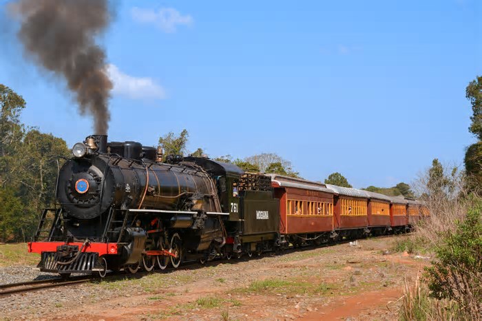 Cidades do interior do Brasil mantêm viva a tradição centenária das viagens de trem a vapor