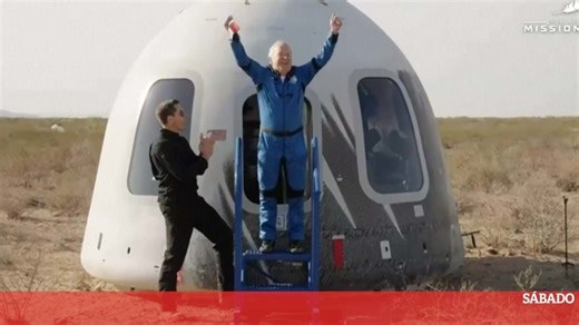 Foguetão New Shepard da Blue Origin leva ao espaço seis pessoas