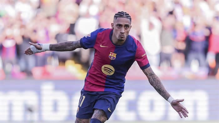 Prêmio de Melhor Jogador de LaLiga confirma virada de Raphinha no Barcelona