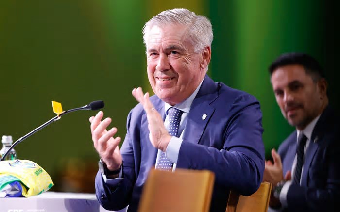 Primeira vitória da seleção brasileira com Carlo Ancelotti leva redes sociais à loucura