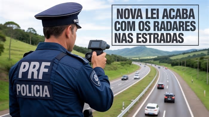 Lei acaba com a fiscalização de velocidade nas estradas estaduais!