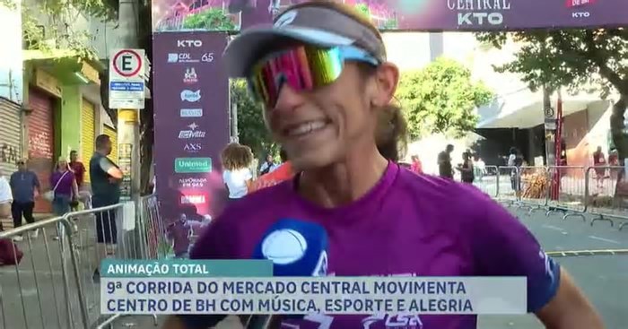 Equipe da RECORD MINAS encara desafio na 9ª edição da corrida do Mercado Central de BH