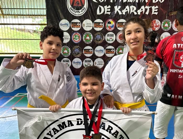 Atletas roraimenses conquistam medalhas na Copa Heian-Do de Karatê