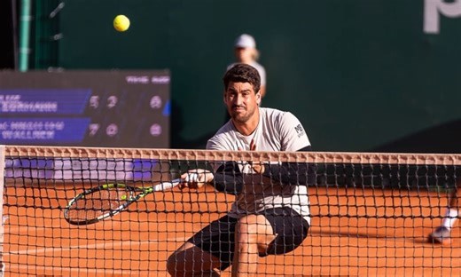 Orlando Luz se despede da chave de duplas em Roland Garros
